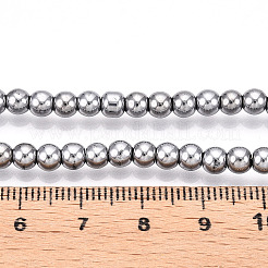 Galvanisieren Glasperlen&nbsp;EGLA-T021-4mm-13B