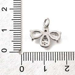 Bienen Messing Micro Pave Zirkonia Charms&nbsp;KK-S508-47P