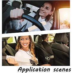 Imbottiture universali per cinture di sicurezza per auto in nylon&nbsp;AJEW-OC0003-74A