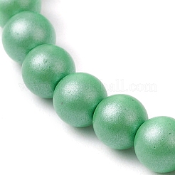 5 pz 5 colori perline acriliche braccialetti elastici per donne uomini&nbsp;BJEW-JB11432