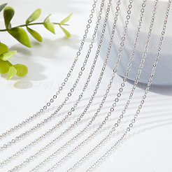 20 collier en acier inoxydable 304 pour hommes et femmes&nbsp;NJEW-NB0001-08