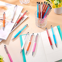 5 stylo à bille en plastique&nbsp;AJEW-BT0001-14B
