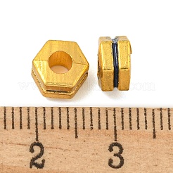 Messing Emaille-Perlen&nbsp;KK-P277-44G-03