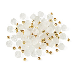 Cuentas de cristal de cuarzo natural 50pcs&nbsp;G-TAD0001-10