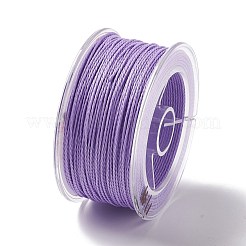 Cordino in poliestere cerato tondo&nbsp;YC-C001-01A-11