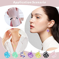 40pcs pendenti acrilici&nbsp;MACR-GL0001-05