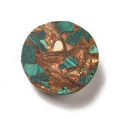 Zusammengesetzte synthetische Bronzit- und Malachit-Cabochons&nbsp;G-I339-08A