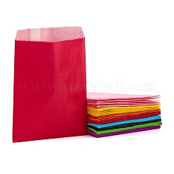 80pcs 8 Farben umweltfreundliche Kraftpapiertüten&nbsp;CARB-LS0001-03