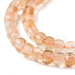 Fili di perle di citrino naturale riscaldate&nbsp;X-G-C009-B23