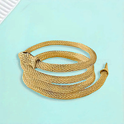 Gargantilla ajustable de aleación con diseño de serpiente y rhinestone&nbsp;FS-WGFB1C6-01