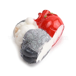Weihnachtsmotiv-Statuen aus Kunstharz als Schreibtischdekoration für das Homeoffice&nbsp;LS-DJEW-M017-02G-02