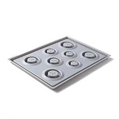 Beflockte Perlen-Designtafeln aus Harz&nbsp;TOOL-WH0039-44