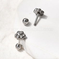 Nasenknochenringe aus Edelstahl 304&nbsp;STAS-B126-14P-02