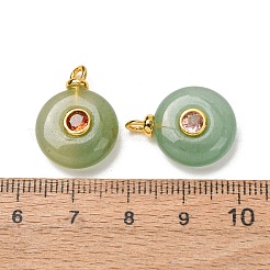 Pendentifs en aventurine vert naturel&nbsp;GG-CBAA798-02G-06