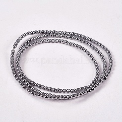 Galvanisieren unmagnetische synthetischen Hämatitkornen Stränge&nbsp;G-J169A-2mm-02