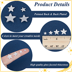100 Stück Acryl-Strass-Cabochons&nbsp;OACR-CY0001-01