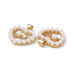 Colgante micropavé cubic zirconia de latón&nbsp;KK-B061-06G