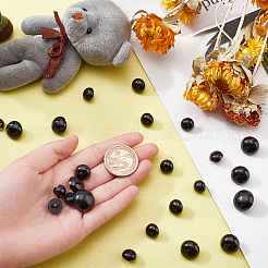 300pcs 5 estilos de ojos de muñeca de plástico artesanal&nbsp;DIY-PH0006-50