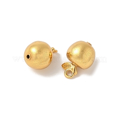 Anhänger aus Sterlingsilber in mattgoldfarbener Farbe 925&nbsp;STER-R014-15G