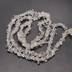 Natürlichen Quarzkristall-Chip-Perlen Stränge&nbsp;G-M205-01