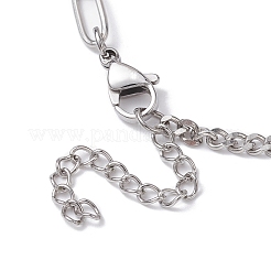 Fabrication de bracelets en acier inoxydable 304 résistant au ternissement&nbsp;BJEW-JB10030-02
