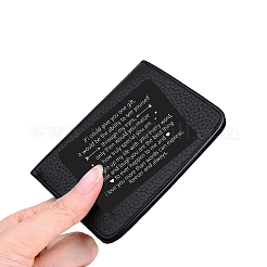1 Stück rechteckige Thermotransferkarten aus Edelstahl&nbsp;DIY-FG0001-81A
