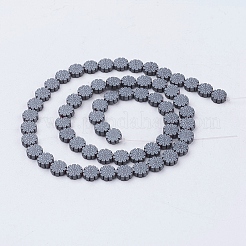 Non magnetici perle ematite sintetico fili&nbsp;G-P341-47F-6x3mm