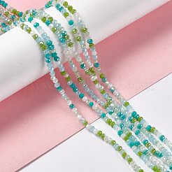 Chapelets de perles en verre électroplaqué&nbsp;EGLA-S192-001A-B10