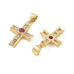 Pendentifs en laiton zircon cubique pavé&nbsp;CU-CBAD360-05G-03