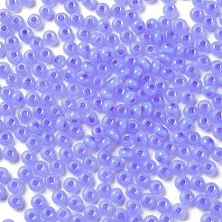 Imitation jade 3/0 perles de verre&nbsp;SEED-Z001-A-A04