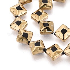 Chapelets de perles en verre électroplaqué&nbsp;EGLA-T021-24A