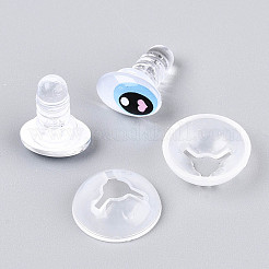 Occhi artigianali di bambola di vetro&nbsp;DOLL-WH0002-44A-05-1