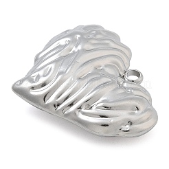 Pendentifs en acier inoxydable 304 anti-ternissement&nbsp;STAS-M084-03D-P