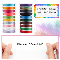 20 Rolle 20 Farben Polyester-Rundfaden&nbsp;OCOR-PH0002-64B