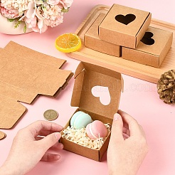 10 Stück Verpackungsboxen aus Kraftpapier&nbsp;CON-YW0001-75