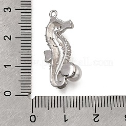 Pendentifs en laiton zircon cubique transparent&nbsp;KK-K427-47P