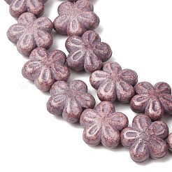 Perles de porcelaine vintage faites à la main&nbsp;PR-CBAA37B-07C