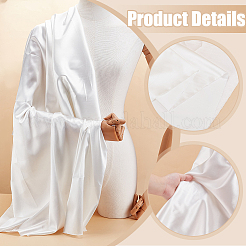 Polyester-Spandex-Stoff für Heimwerkerarbeiten&nbsp;DIY-WH0578-93B