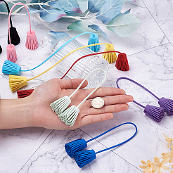 12 pendentif pompon en velours à double extrémité&nbsp;DIY-GN0001-10
