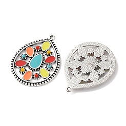 Pendentifs de style bohème tibétain en alliage&nbsp;LS-FIND-T074-02AS