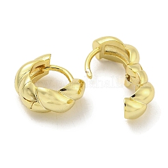 Pendientes de aro de latón&nbsp;EJEW-L211-010J-G