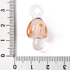 Colgantes artesanales de lampwork&nbsp;LAMP-T021-23A
