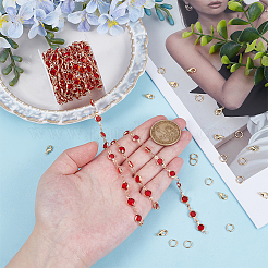 DIY-Sets zur Herstellung von Messing-Strassschmuck&nbsp;DIY-OC0014-15D