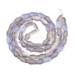 Perles en verre dépoli &nbsp;GLAA-T023-40C-04