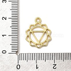 Pendentifs en alliage de chakra&nbsp;FIND-H015-12G