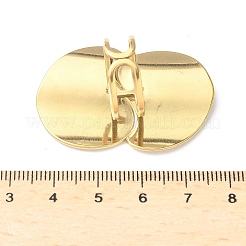 Anillos de puño ajustables de acero inoxidable 304 para mujer&nbsp;RJEW-V004-05G