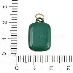 304 Edelstahl-Emaille-Anhänger&nbsp;STAS-B138-01G-02