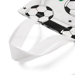 Borse tote impermeabili in tessuto non tessuto con stampa di calcio&nbsp;ABAG-P012-B01