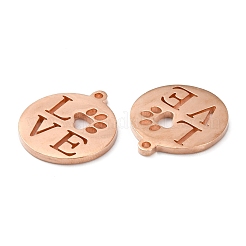 Pendentifs en acier inoxydable 304&nbsp;X-STAS-F231-038RG-A