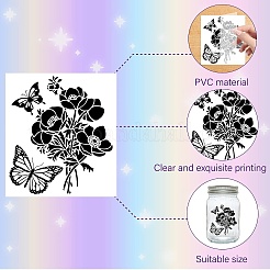 PVC-Lampenfolie für diy buntes Licht Hängelampe Milchglas&nbsp;DIY-WH0505-003